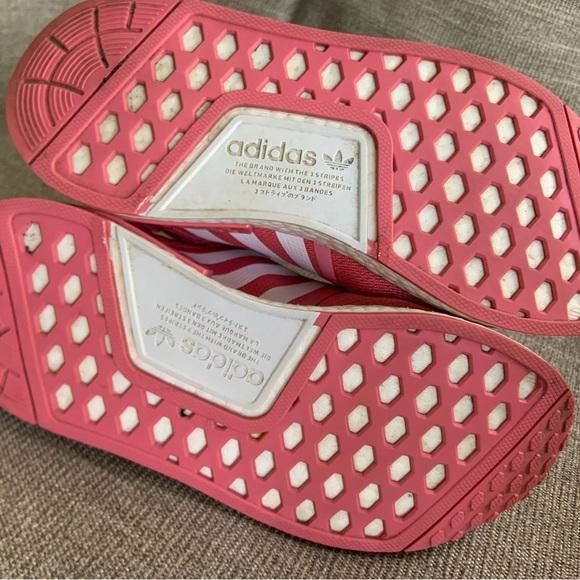 Adidas NMD R1 Hazy Rose FX7073 Pink Silver Size 8 - Picture 11 of 16